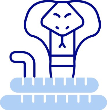 Bir köpeğin vektör çizimi