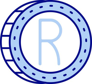 Para için. Web simgesi basit illüstrasyon