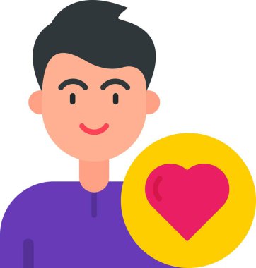 Adam kalp vektör çizim ile