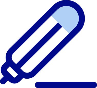 termometre simgesi vektör illüstrasyonu