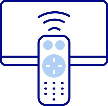 Kontrolör. Web simgesi basit illüstrasyon