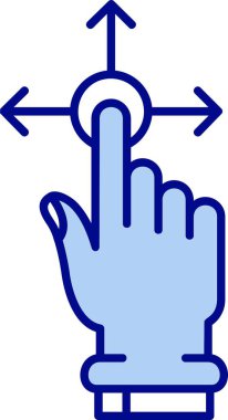 parmak hareketi simgesi