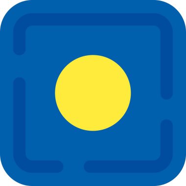 Mavi ve beyaz arkaplanın vektör çizimi