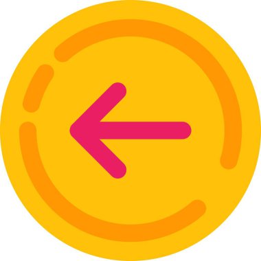 ok yönü simgesi doldurulmuş - taslak biçimi