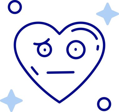 kalp yüz simgesi tasarımı tasarım biçimi