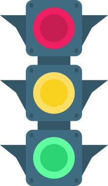 Ampul simgesi. Ampul vektör simgesi web için düz çizimi