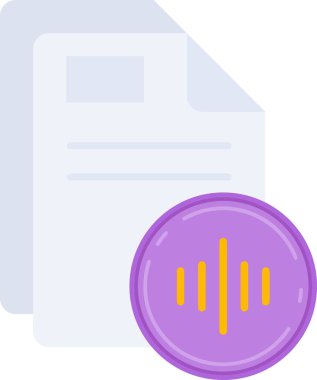 Not simgesi, vektör illüstrasyonu