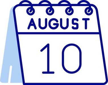 takvim çizgisi gradyan simgesi tasarımı