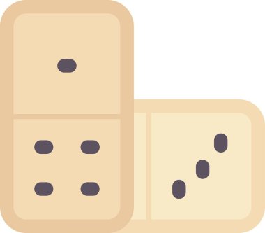 zar. Web simgesi basit illüstrasyon