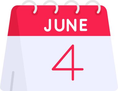 Takvim glifleri vektör tasarım çizimi illüstrasyonu