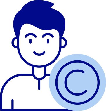 Elinde büyüteç ve büyüteç olan bir adam.