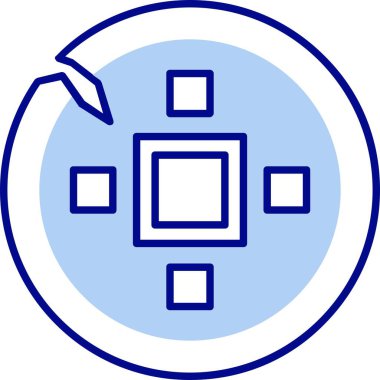 oyun simgesi vektör çizimi