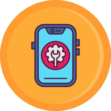 Cep telefonu simgesine sahip beyin