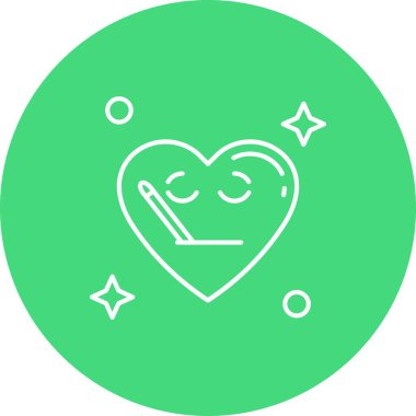 vektör aşk simgesi illüstrasyonu