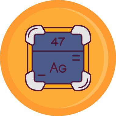 Bir gaz simgesinin vektör illüstrasyonu