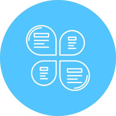 Modern eğitim ikonunun vektör illüstrasyonu