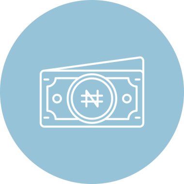 İsim para simgesi vektör illüstrasyon tasarımı