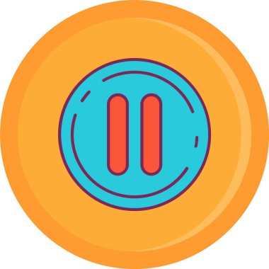 ses müzik simgesi. Beyaz üzerinde izole edilmiş müzikal ses vektör rengi