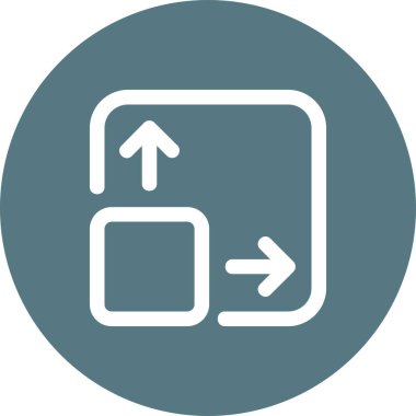 seo modern simgesinin vektör illüstrasyonu