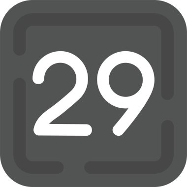  29 simge vektör illüstrasyon tasarımı