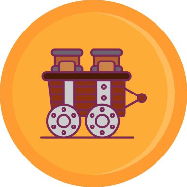 Modern otomatik simgenin vektör illüstrasyonu