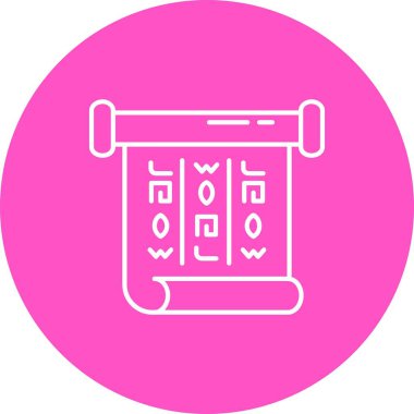 Modern eğitim ikonunun vektör illüstrasyonu