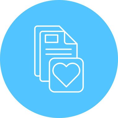 eşsiz dizin vektör satırı simgesi