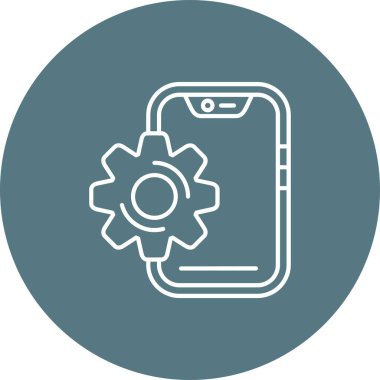 Vektör ayarı Simge illüstrasyonu