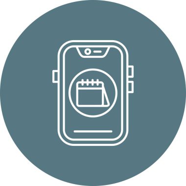 Resim mobil simgesi kişisel ve ticari kullanım.