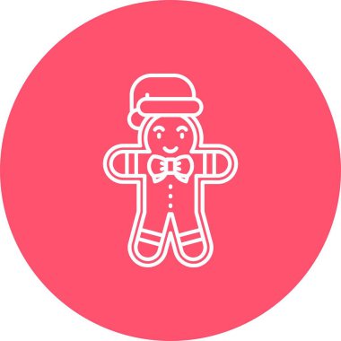 Eşsiz adam kravat ikonu vektör çizimi giyiyor