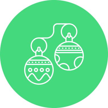 vektör noel ağacı ico