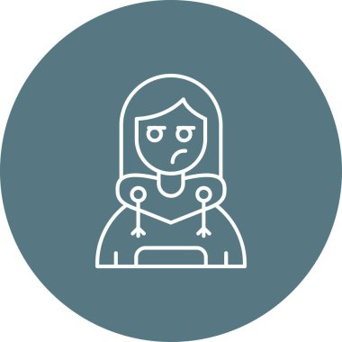 Modern simgenin vektör illüstrasyonu