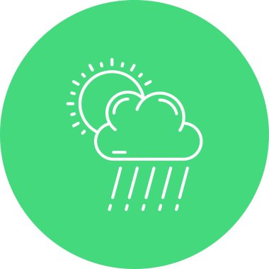 güzel hava sembolleri vektör simgesi