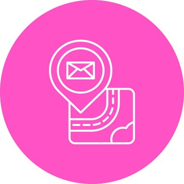 vektör e- posta pazarlama simgesi