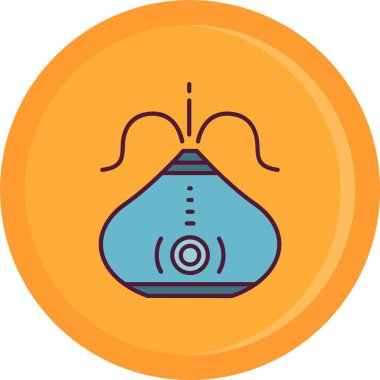 Modern simgenin vektör illüstrasyonu