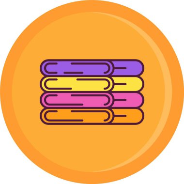 kitap simgesi vektör illüstrasyonu