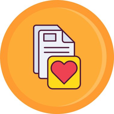 Kart simgesi, vektör illüstrasyonu