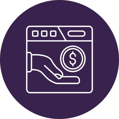 Modern b 'nin vektör illüstrasyonu eksik simgesi