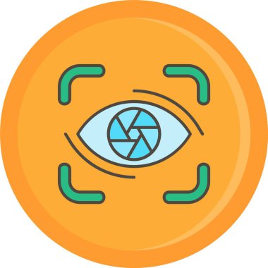 Modern simgenin vektör illüstrasyonu