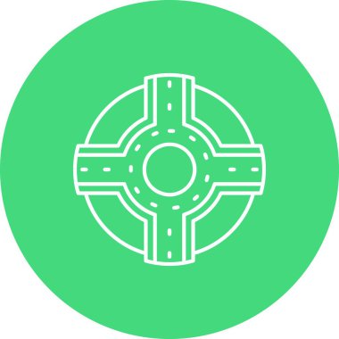 Güzel Hedef vektör satırı simgesi