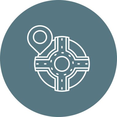 vektör pusula resimlemesi