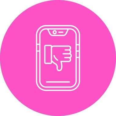 Vektör Mobil simge illüstrasyonu