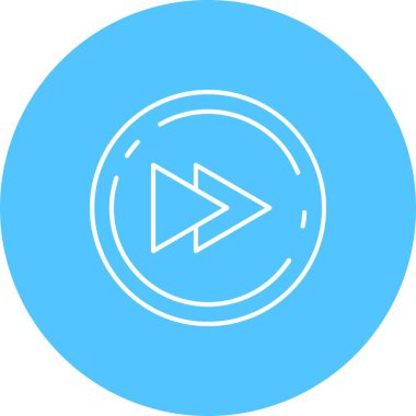 vektör çokluortam düz daire simgesi