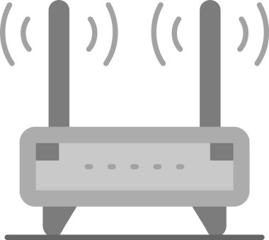 Wi-Fi anten yönlendirici simgesi