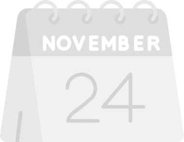 Kasım 'ın 24' ünde tek bir gün simgesinde