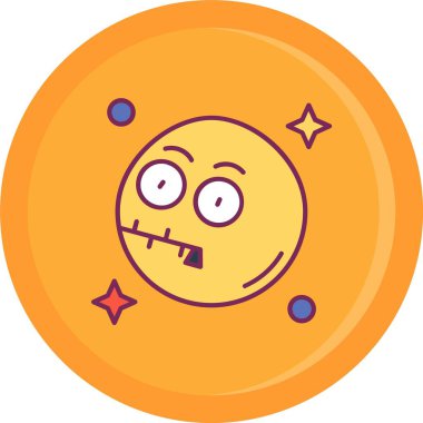 Ay simgesi, vektör illüstrasyonu