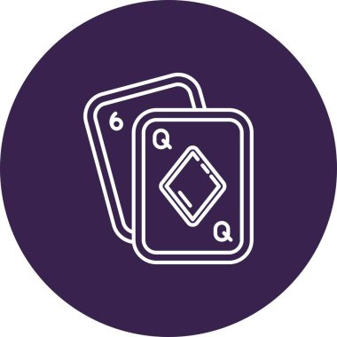 Modern simgenin vektör illüstrasyonu