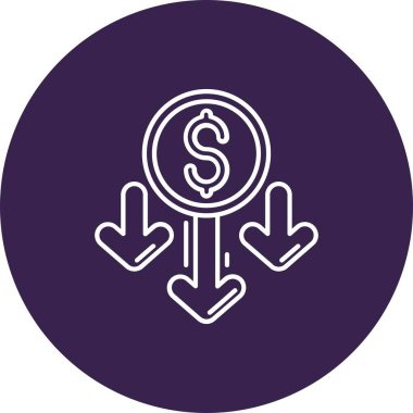 Dolar işareti vektör illüstrasyonuName