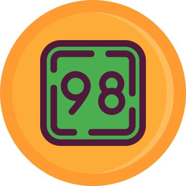 Eşsiz 9 vektör simgesi simgesi