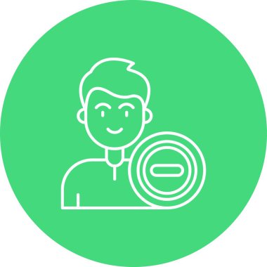 Vektör adam ico, vektör illüstrasyonu